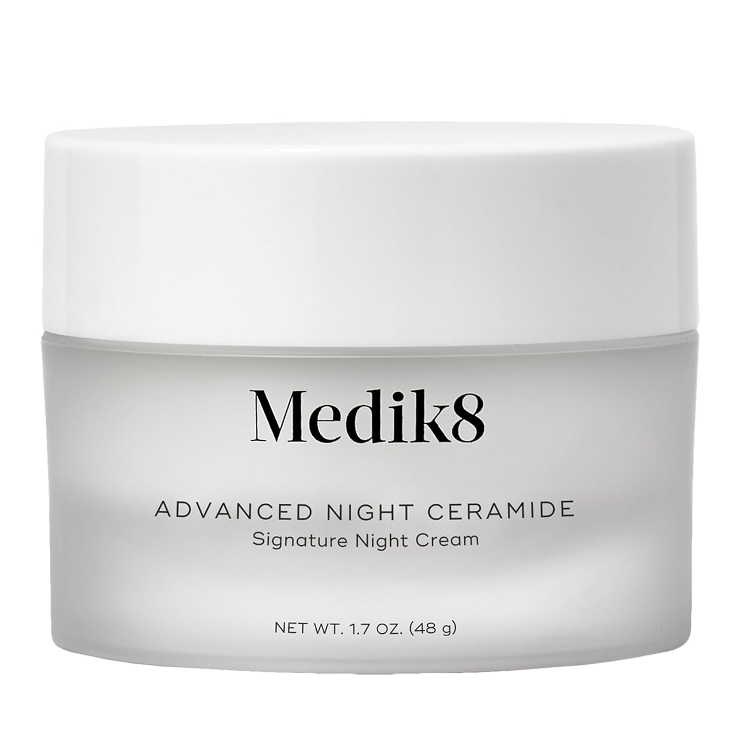 Medik8 Advanced Night Ceramide - Plumping, Hydrating Night Cream For Face - Face Moisturizer With Skin Tightening Ceramides And Antioxidants - 1.7 Oz