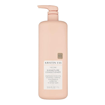 Kristin Ess Hair The One Signature Conditioner For Dry Damaged Hair - Moisturizes, Smooths, Detangles + Softens Hair - Sulfate Free, Color + Keratin Safe, 33.8 Fl. Oz