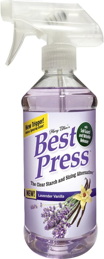 Mary Ellen Products Best Press Lavender Vanilla, 16.9 oz, Light Purple : Health & Household