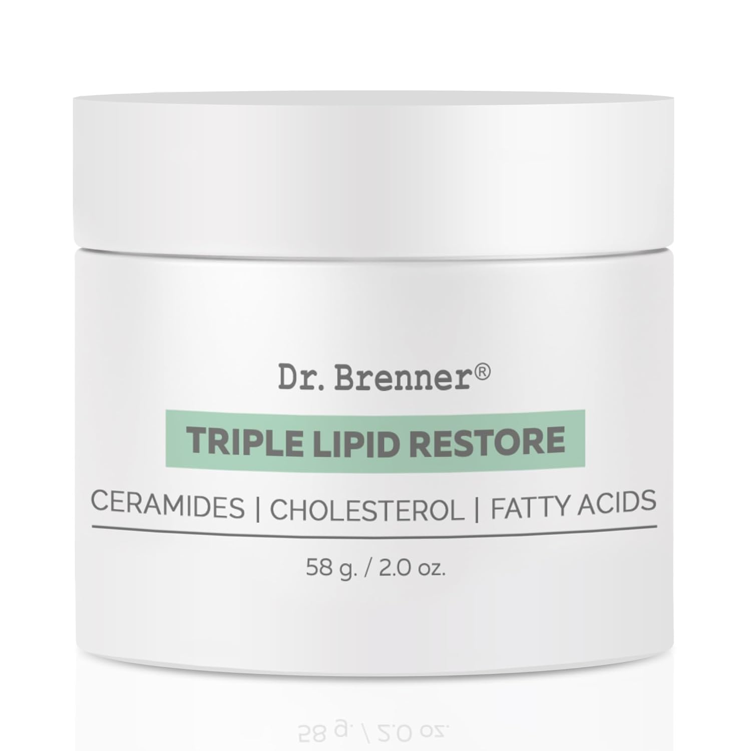 Triple Lipid Restore Anti Aging Face Moisturizer Lifting & Recovery Cream With Ceramides, Lipids And Fatty Acids 2 Oz