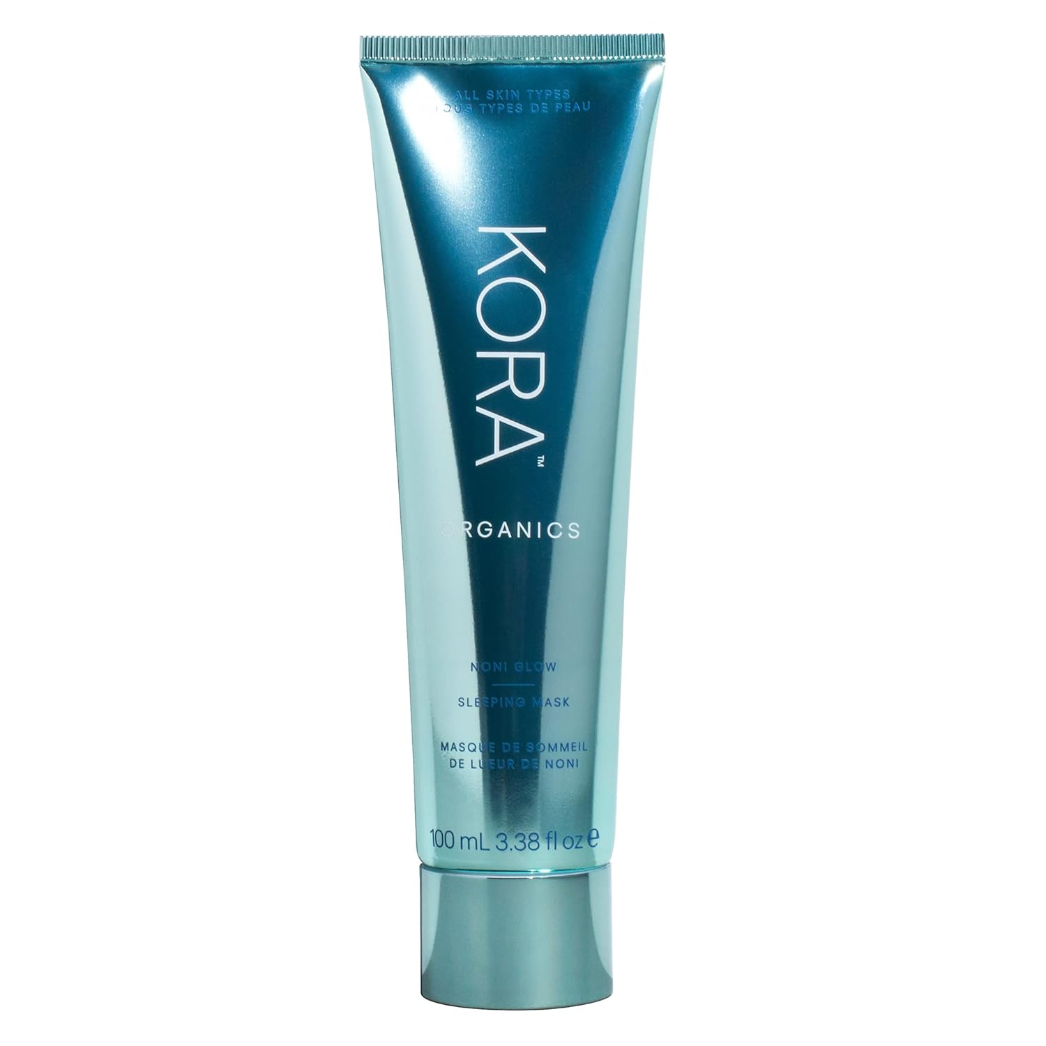 Kora Organics Noni Glow Sleeping Mask, Hydrate & Plump, Certified Organic, Cruelty-Free, 3.38 Fl Oz