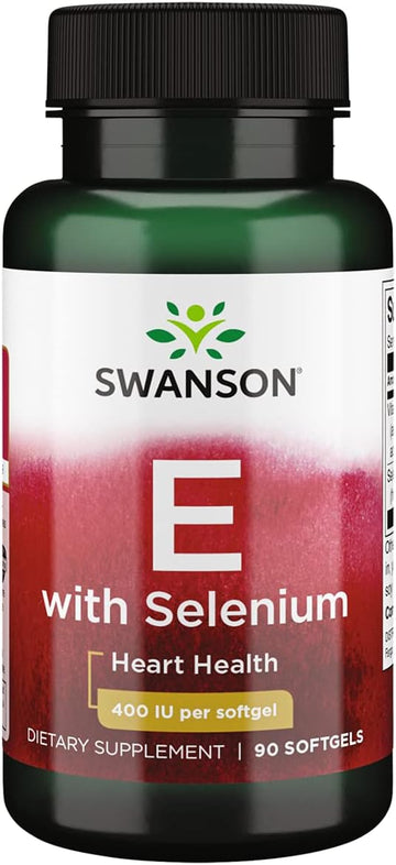 Swanson Vitamin E & Selenium 90 Sgels