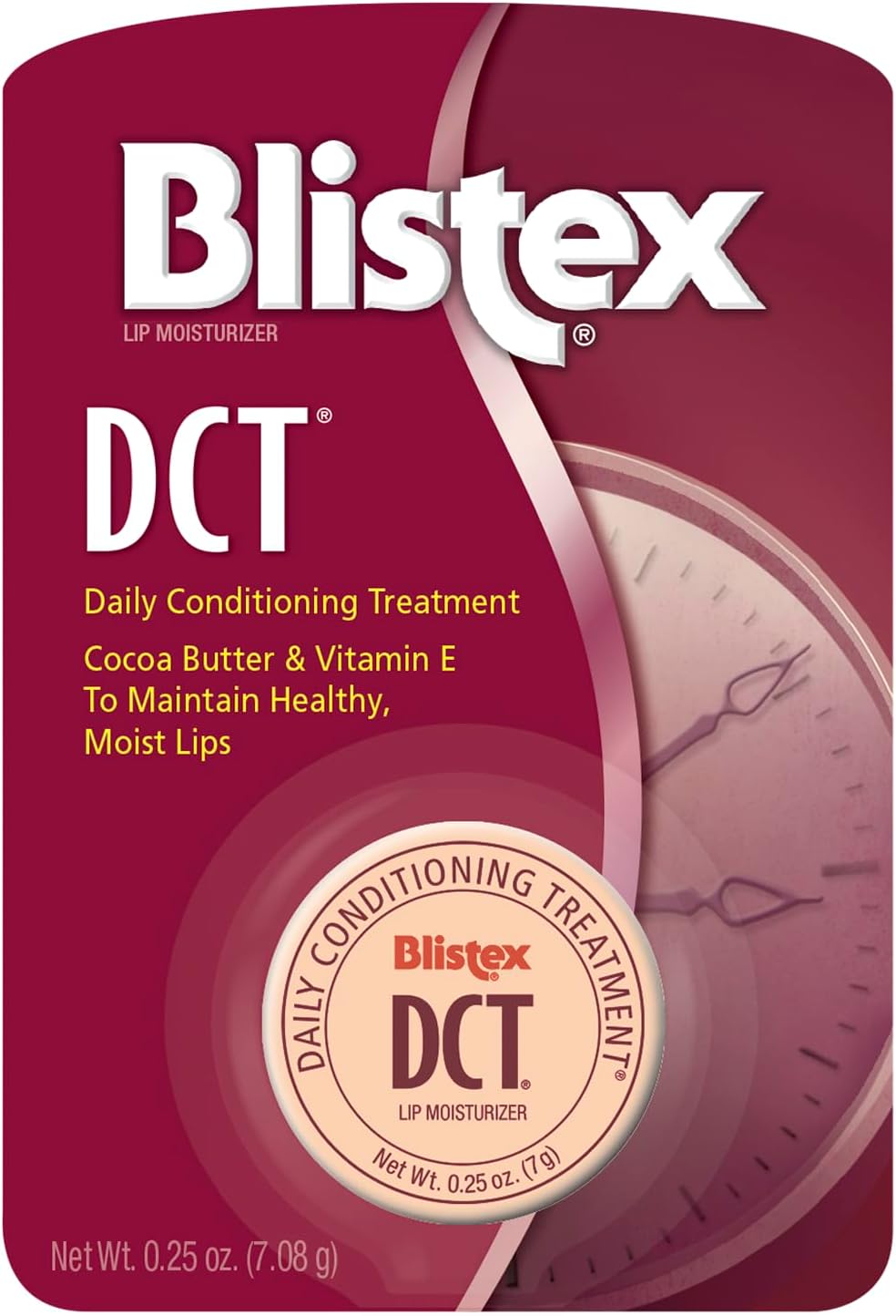 Blistex Dct Daily Conditioning Treatment, 0.25 Ounce (Pack Of 12) – Lip Moisturizer With Vitamin E, Soften & Smooth Lips Surface Daily Lip Care Product, Works In All Climates