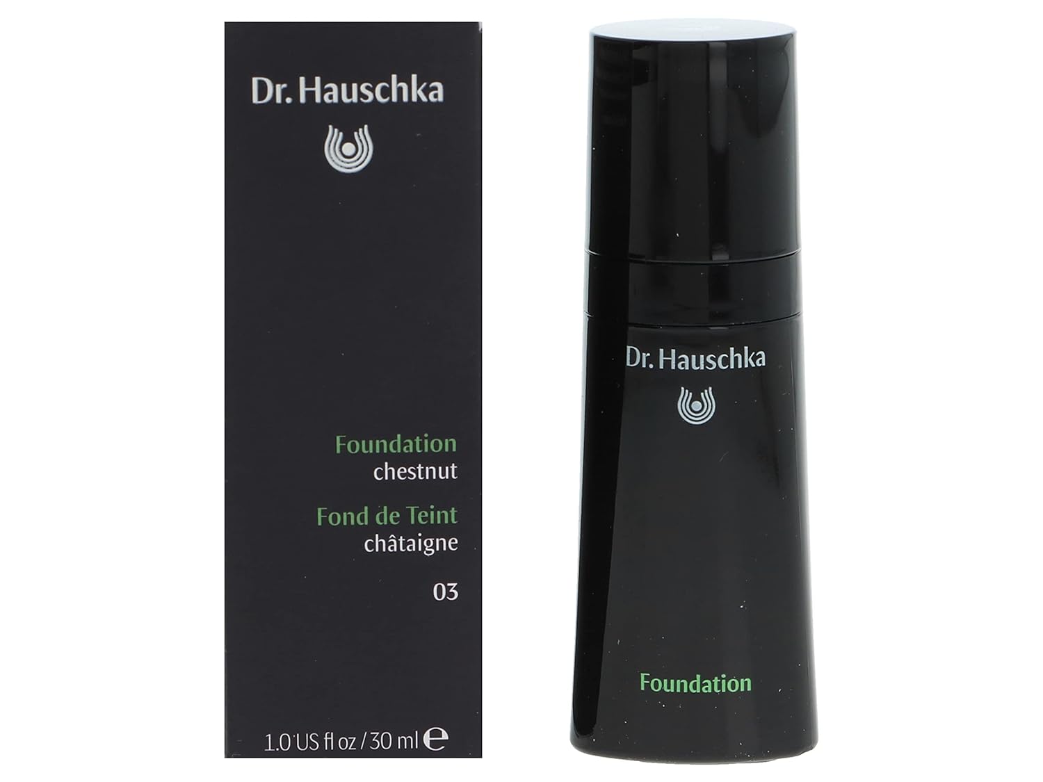 Dr. Hauschka Foundation, Chestnut, 1 Fl Oz : Beauty & Personal Care