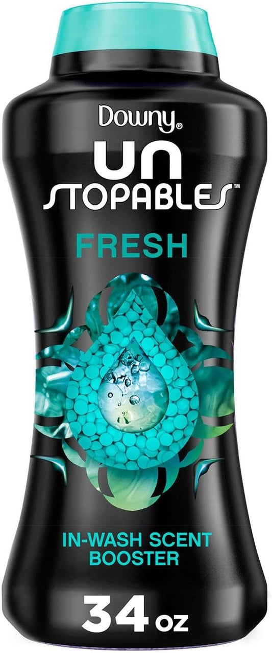 Downy Unstopables In-Wash Scent Booster Beads, Fresh (34 oz.) : Health & Household