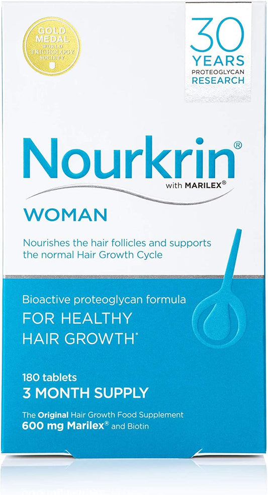 Nourkrin Woman For Hair Growth 180 Tablets