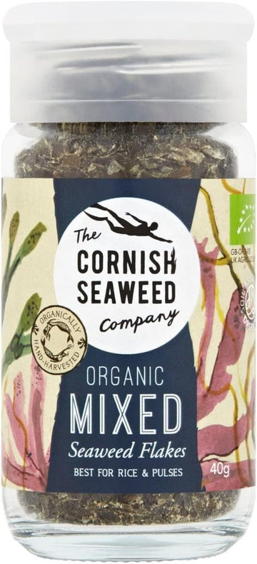 The Cornish Seaweed Company Organic Mixed Seaweed Flakes 40G