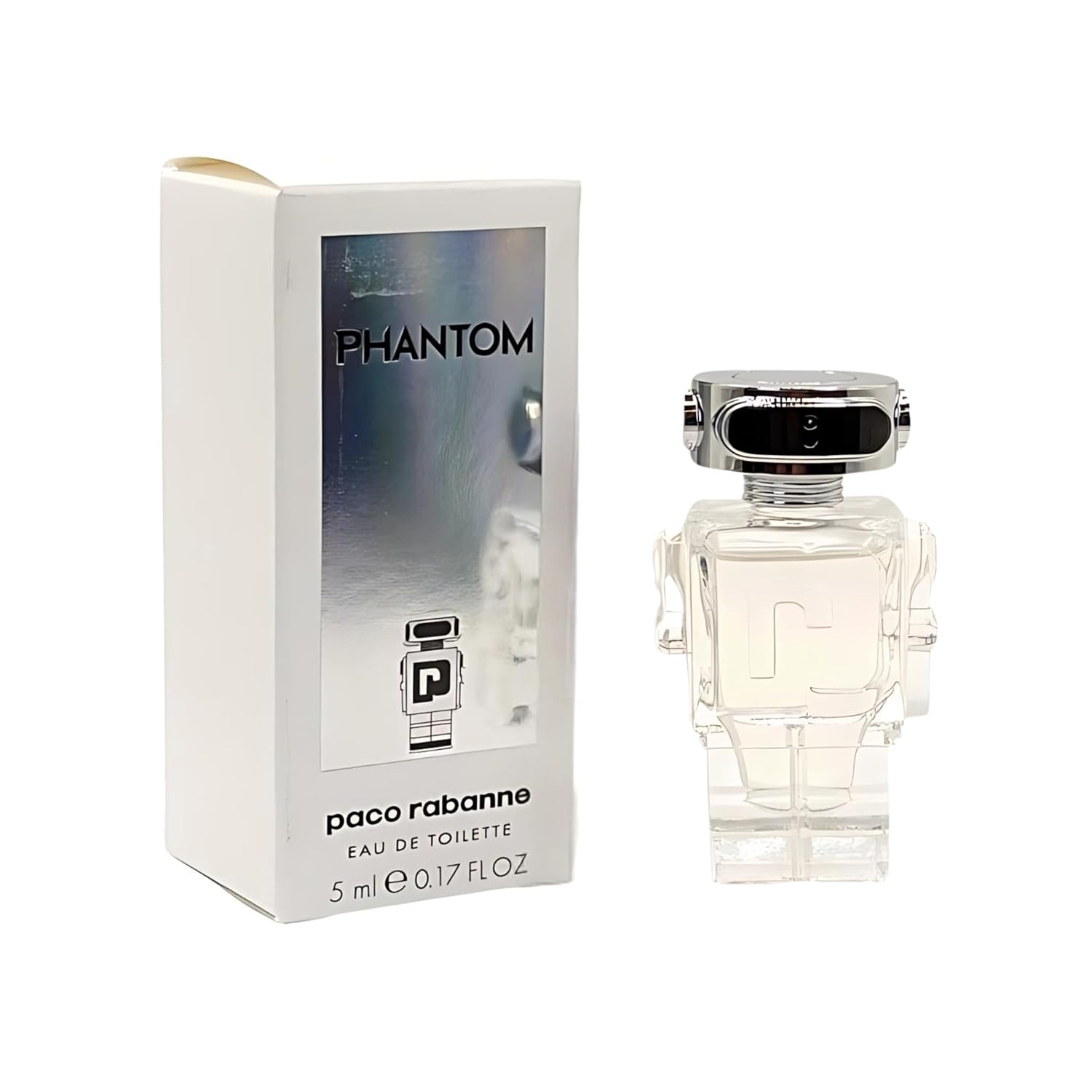 Paco Rabanne Phantom Perfume For Men Mini Edt Splash 0.17 Ounce : Beauty & Personal Care