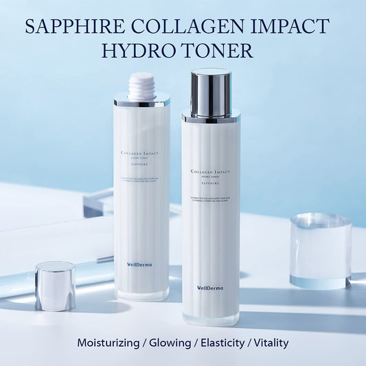 Wellderma Sapphire Collagen Impact Hydro Skin Care Set