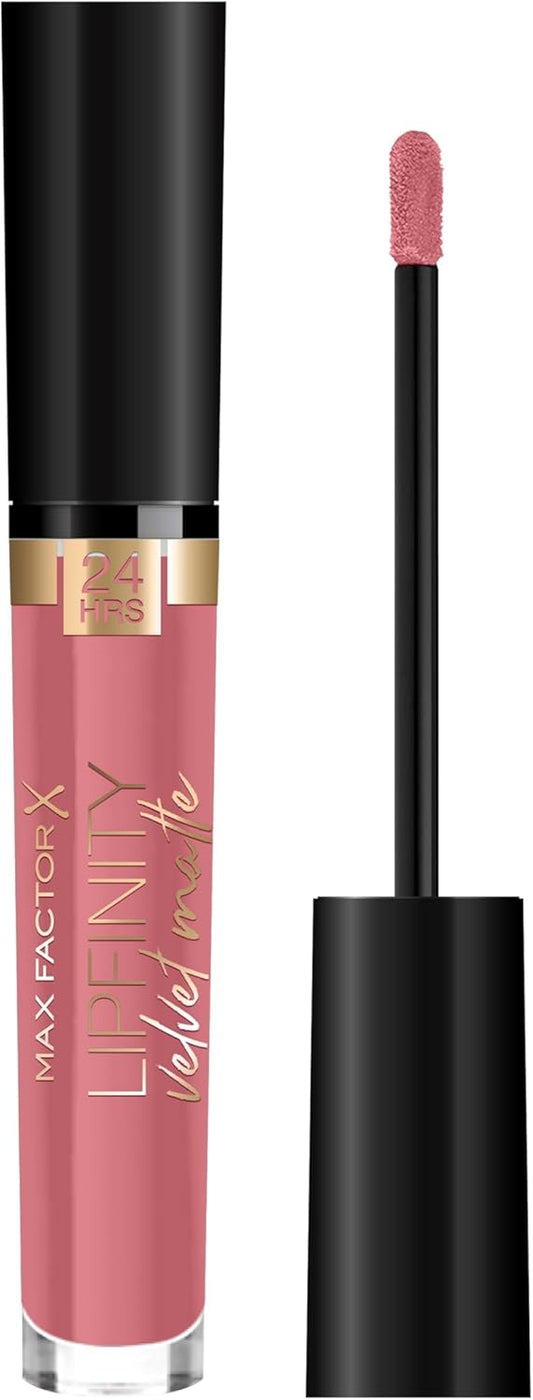 Max Factor,4 Ml (Pack Of 1) Lipfinity 4Ml Velvet Matte Liquid Lipstick Cashmere Nude 085