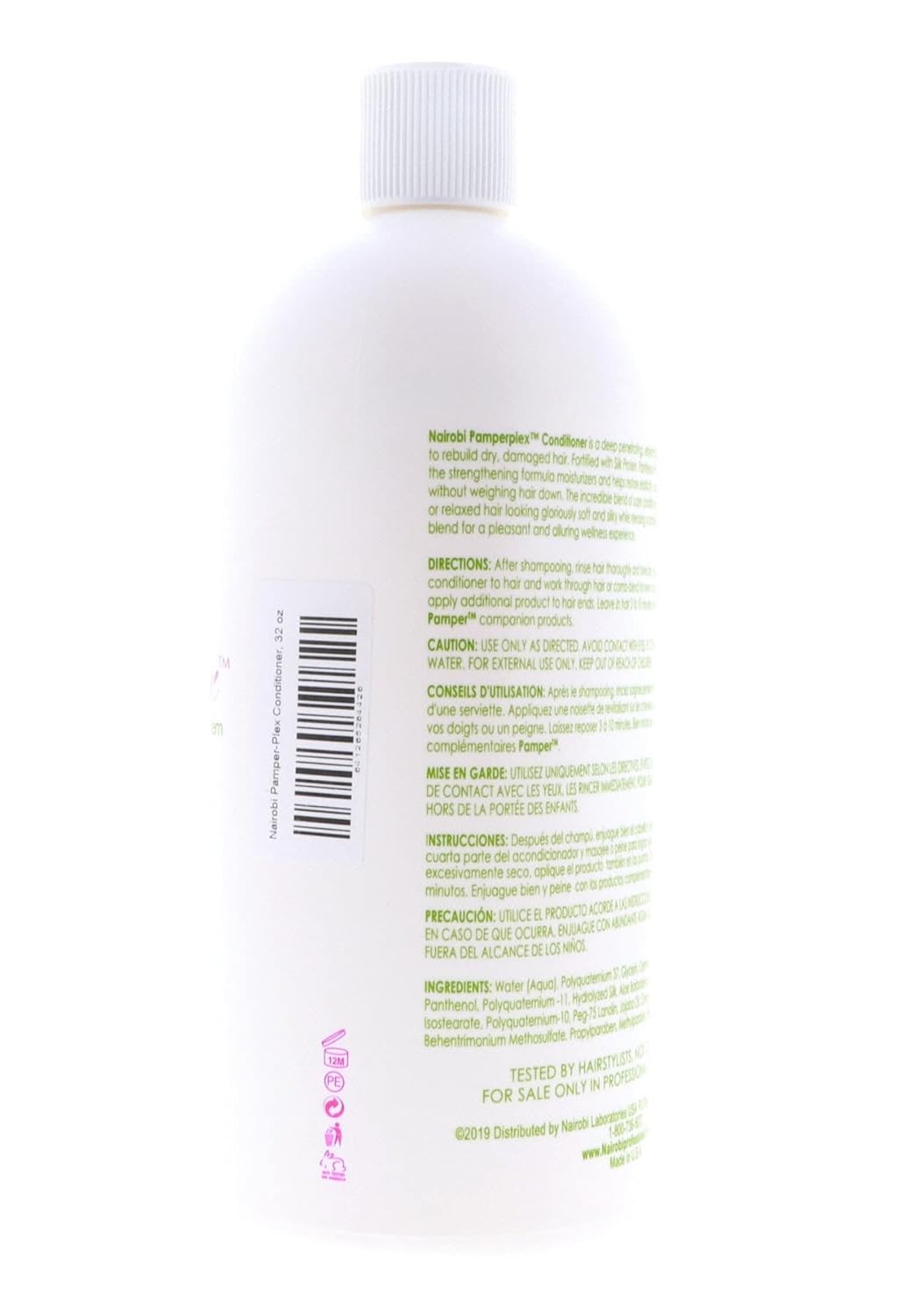Nairobi Pamper Plex Conditioner For Unisex, 32 Ounce : Standard Hair Conditioners : Beauty & Personal Care