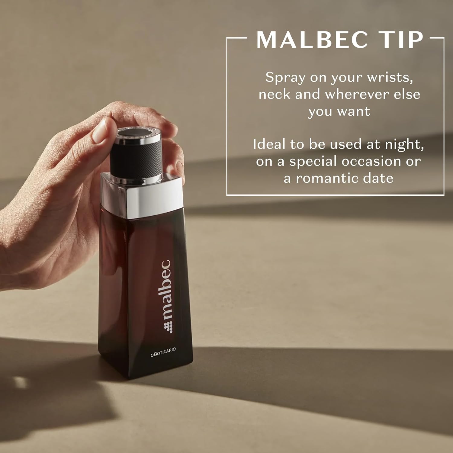 Malbec Eau De Toilette By O Boticario, Cologne For Men, Long-Lasting Fragrances, French Oak Barrel-Aged Red Wine & Woody Amber Perfume Scent, 3.4 Ounce : Beauty & Personal Care