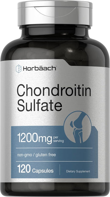 Horbaäch Chondroitin Sulfate 1200Mg | 120 Capsules | Non-Gmo & Gluten Free Supplement