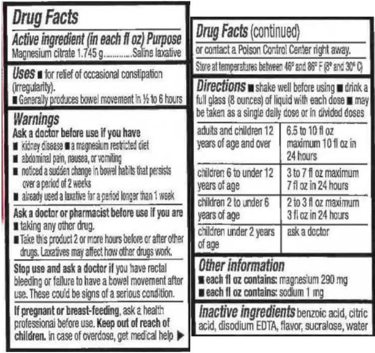 Swan Lemon Magnesium Citrate Oral Solution 10 oz, (3 Pack) + Deal Dave Card : Health & Household