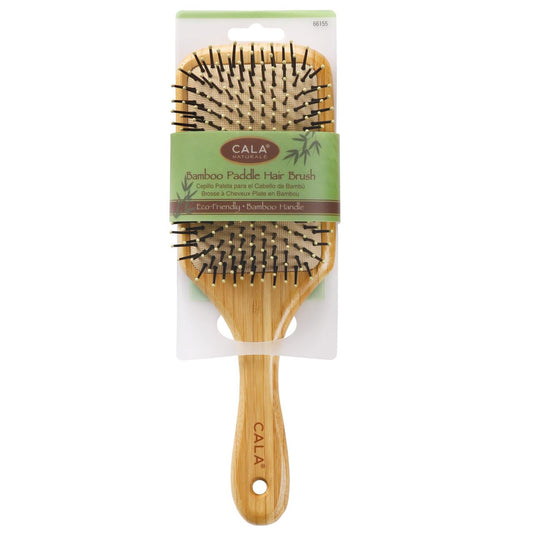 Cala Bamboo Large Paddle Hair Brush : Beauty & Personal Care