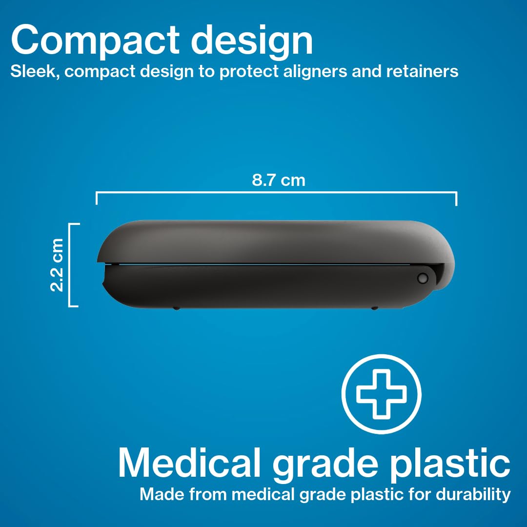 Invisalign Aligner And Retainer Case, Prismatic Spring : Health & Household