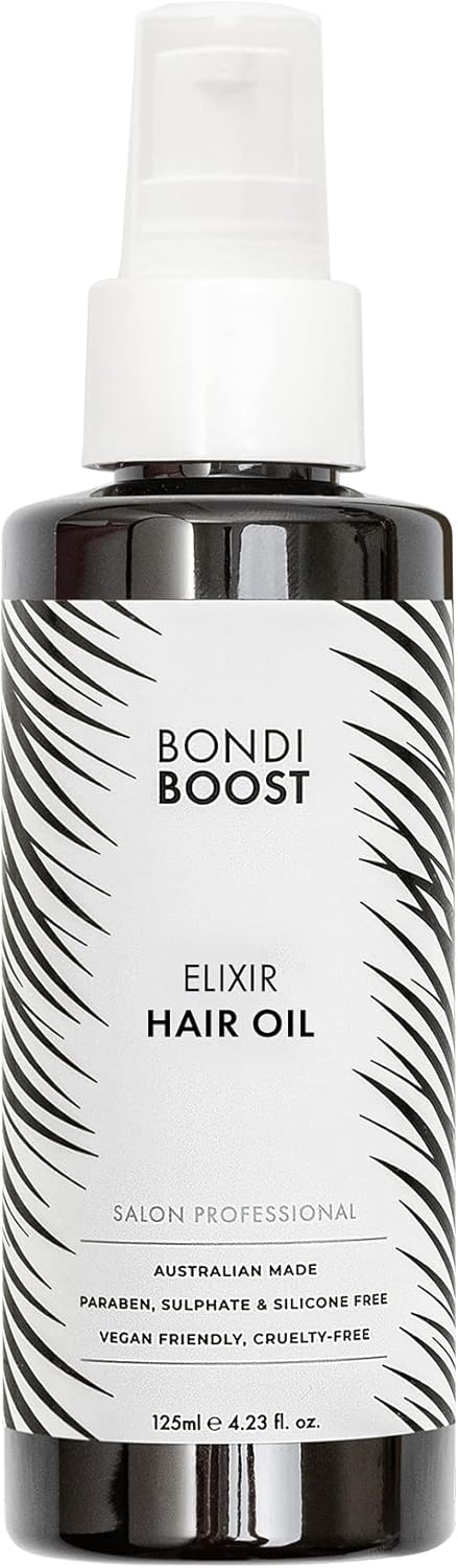 Bondiboost Elixir Hair Oil 100Ml For Dry Hair - Calm Frizz + Smooth Split-Ends + Tame Flyaways - Lightweight Formula - Vegan/Cruelty-Free