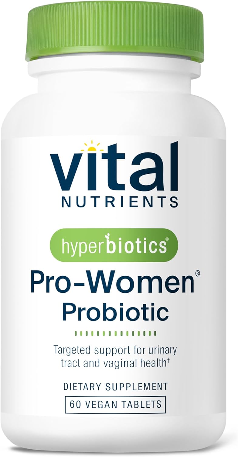 Hyperbiotics Vital Nutrients Pro-Women Probiotic | Vaginal Probiotic | Oral Probiotic For Vaginal And Urinary Tract Health | Shelf Stable | Vegan | Non-Gmo | Gluten, Dairy, Soy Free | 60 Tablets