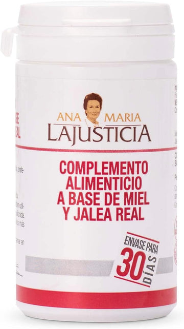 ANA MARIA LAJUSTICIA - Royal Jelly with Honey - Food Supplement - 135g