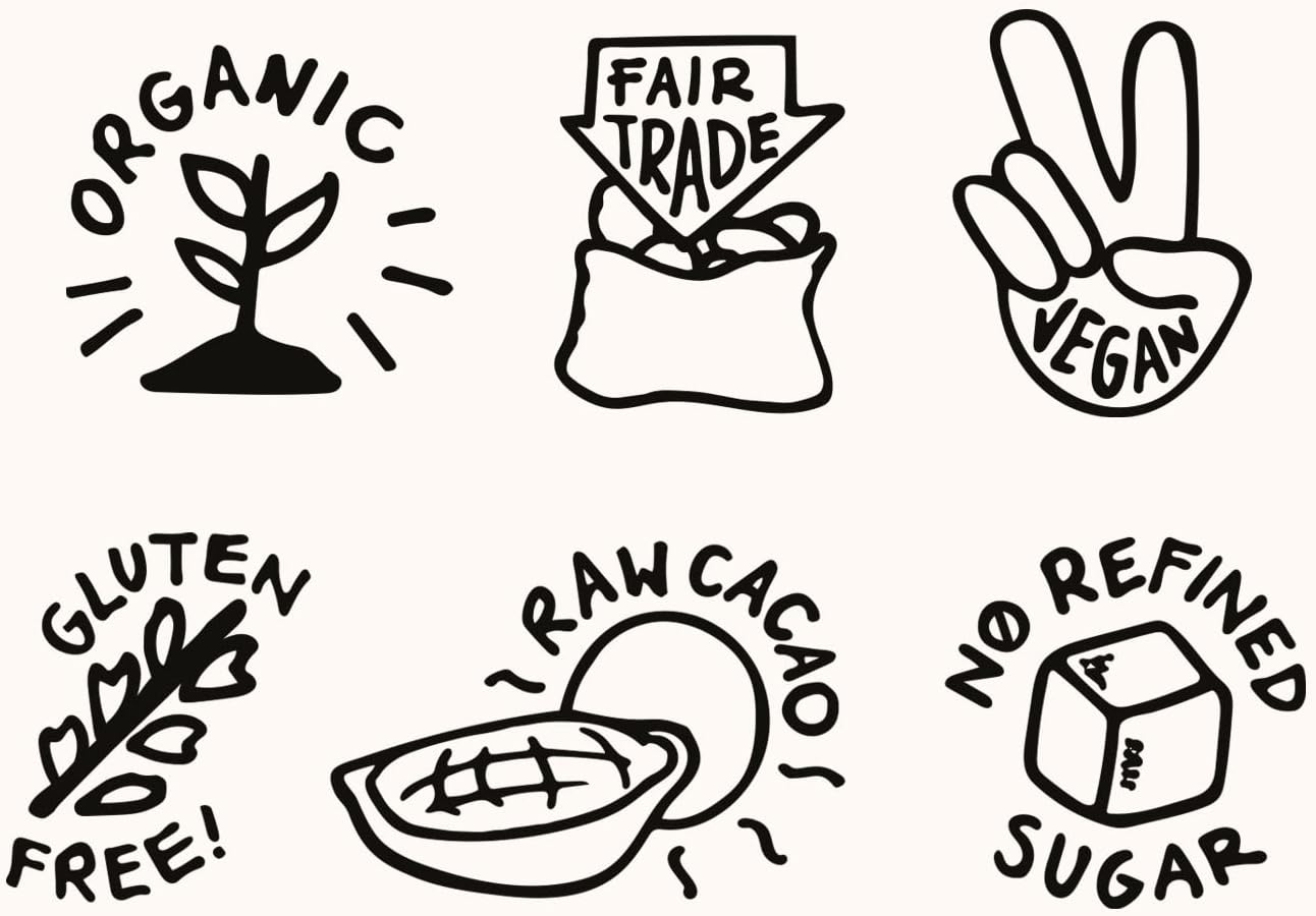 OMBAR Vegan Chocolate Bars - Chocolate - Fair Trade Organic Chocolate - Dairy and Gluten Free - Raw Cacao - 35g - Chocolate Pack of 8 : Amazon.co.uk: Grocery