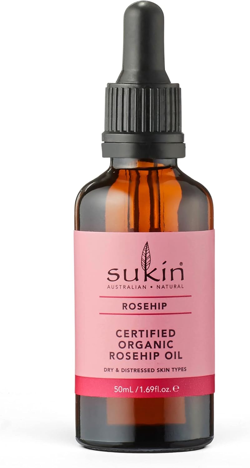 Sukin Certified Organic Rosehip Oil, 50Ml