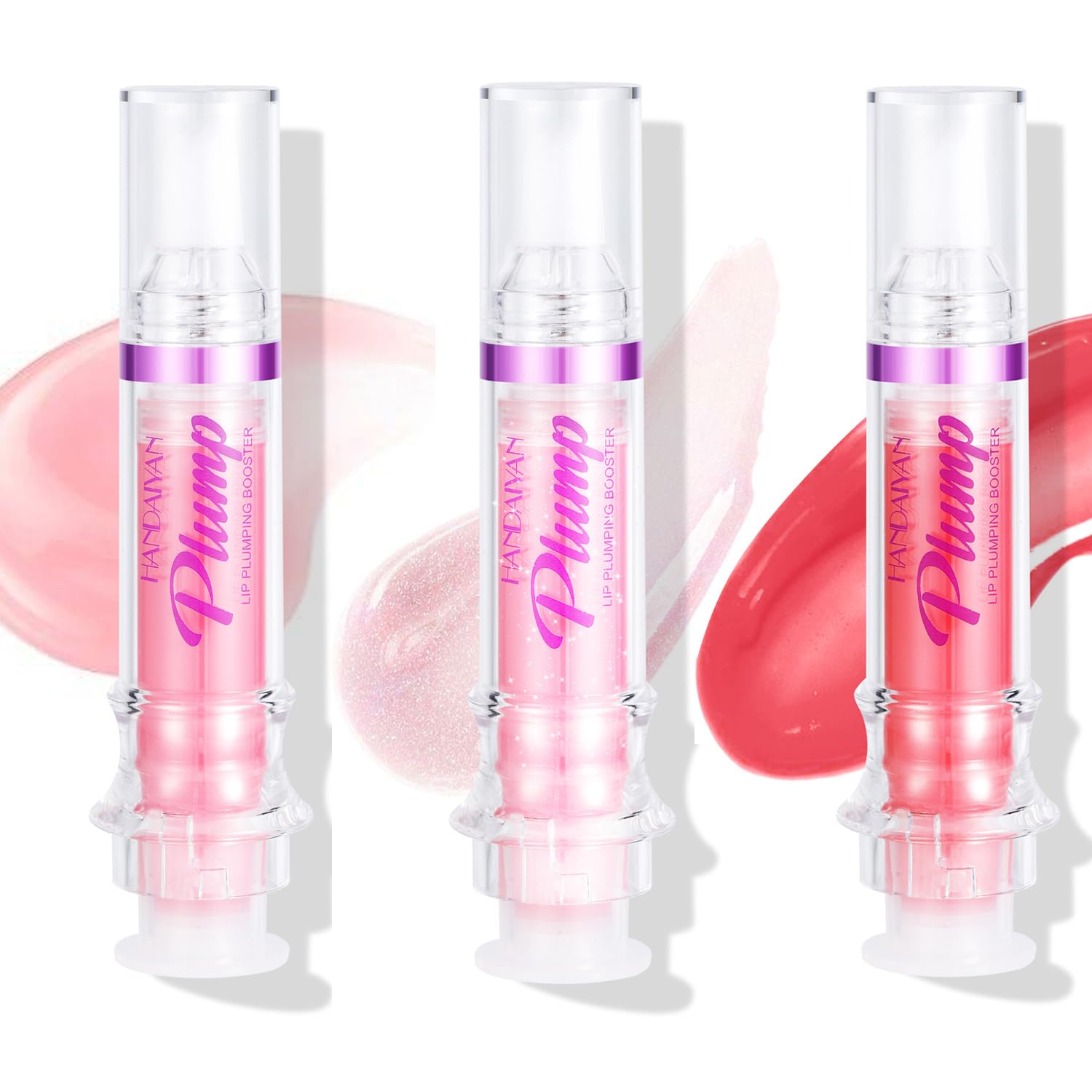 Plumping Lip Oil With Chili Extract - Fuller Lips Instantly! Ultra-Hydrating & Nourishing, Glossy Finish Lip Glow Oil, Lip Plumping Booster Plump, Smooth, And Define Your Lips Naturally (03 )