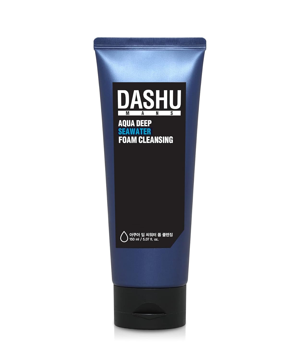 Dashu Mens Aqua Deep Seawater Foam Cleansing 5.07Fl Oz – Deep Cleansing, Facial Cleansing Foam, Daily Face Wash, For All Skin Types, Make-Up Remover : Beauty & Personal Care