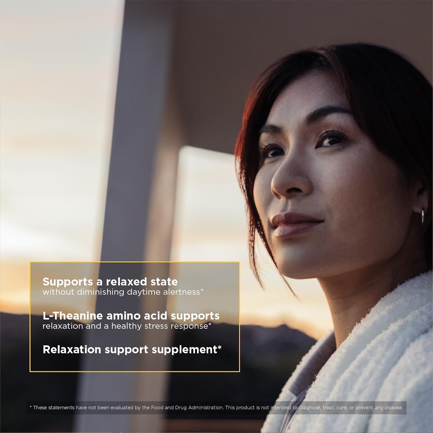 Integrative Therapeutics L-Theanine - L-Theanine to Support a Relaxed State* - Healthy Stress Response* - Vegan & Gluten-Free Amino Acid Supplement - 200 mg, 60 Capsules : Health & Household