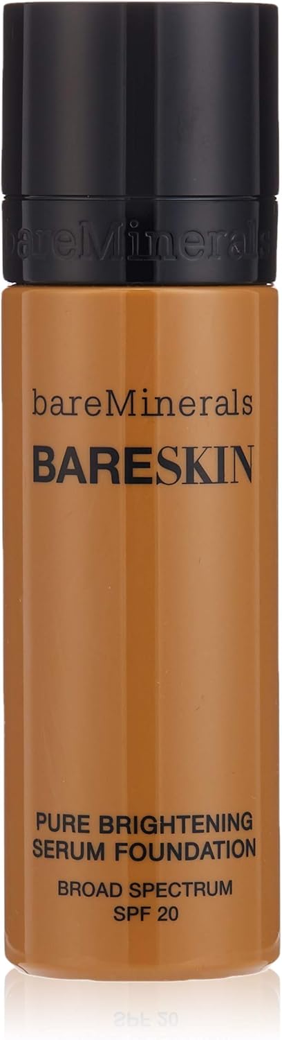 bareMinerals BareSkin Pure Brightening Serum Foundation SPF 20 - Bare Caramel 14 for Women - 1 oz