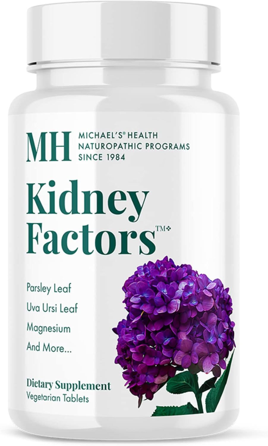 Michael'S Health Naturopathic Programs Kidney Factors - 60 Vegetarian Tablets - Nutrients For Kidney Function - Gluten Free, Kosher - 20 Servings