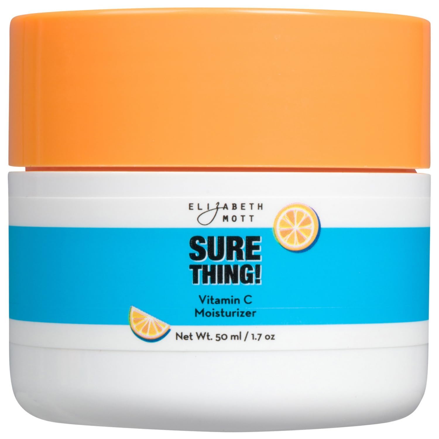 Elizabeth Mott Sure Thing Vitamin C Moisturizer – Lightweight Gel-Cream With Ceramides And Vitamin C For Hydrated, Radiant Skin – Vegan, Cruelty-Free Skincare – 1.7 Oz