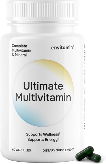 Ultimate Multivitamin Multimineral And Superfood With 42 Fruit And Vegetable Blend, 60 Count