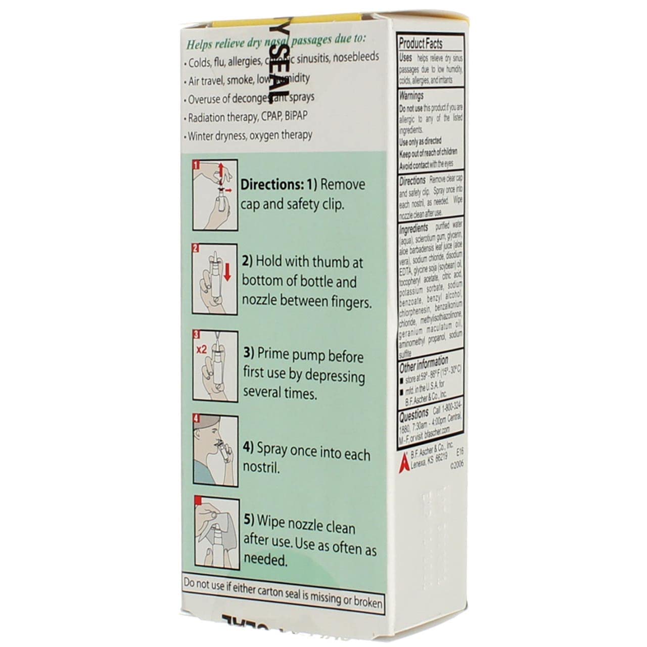 Ayr Saline No Drip Sns Ns Size .75Z Ayr Saline No Drip Sinus Nasal Gel .75Z