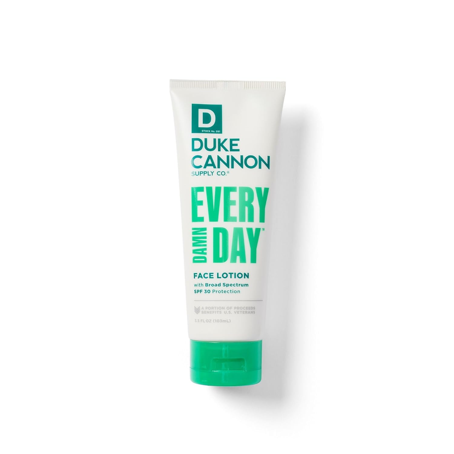 Duke Cannon Standard Issue 2-in-1 SPF 30 Face Lotion - Hydrating Daily Moisturizer with Broad Spectrum Sun Defense, 3.5 fl. oz. : Beauty & Personal Care