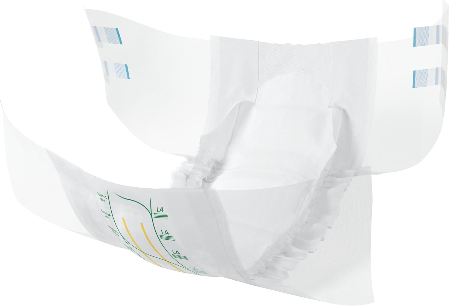 ABENA Slip Premium All-In-One Incontinence Pads For Men & Women, Eco-Labelled Womens Incontinence Pads, Mens Incontinence Pads, - Large 4, 100-150cm Waist, 4000ml Absorbency, 18PK : Amazon.co.uk: Health & Personal Care