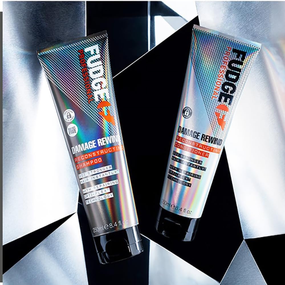 Fudge Professional Damage Rewind Reconstructing Shampoo, Hair Repair, 90 Percent Stronger Hair, Bond Repair Technology, 250 ml : Amazon.co.uk: Beauty
