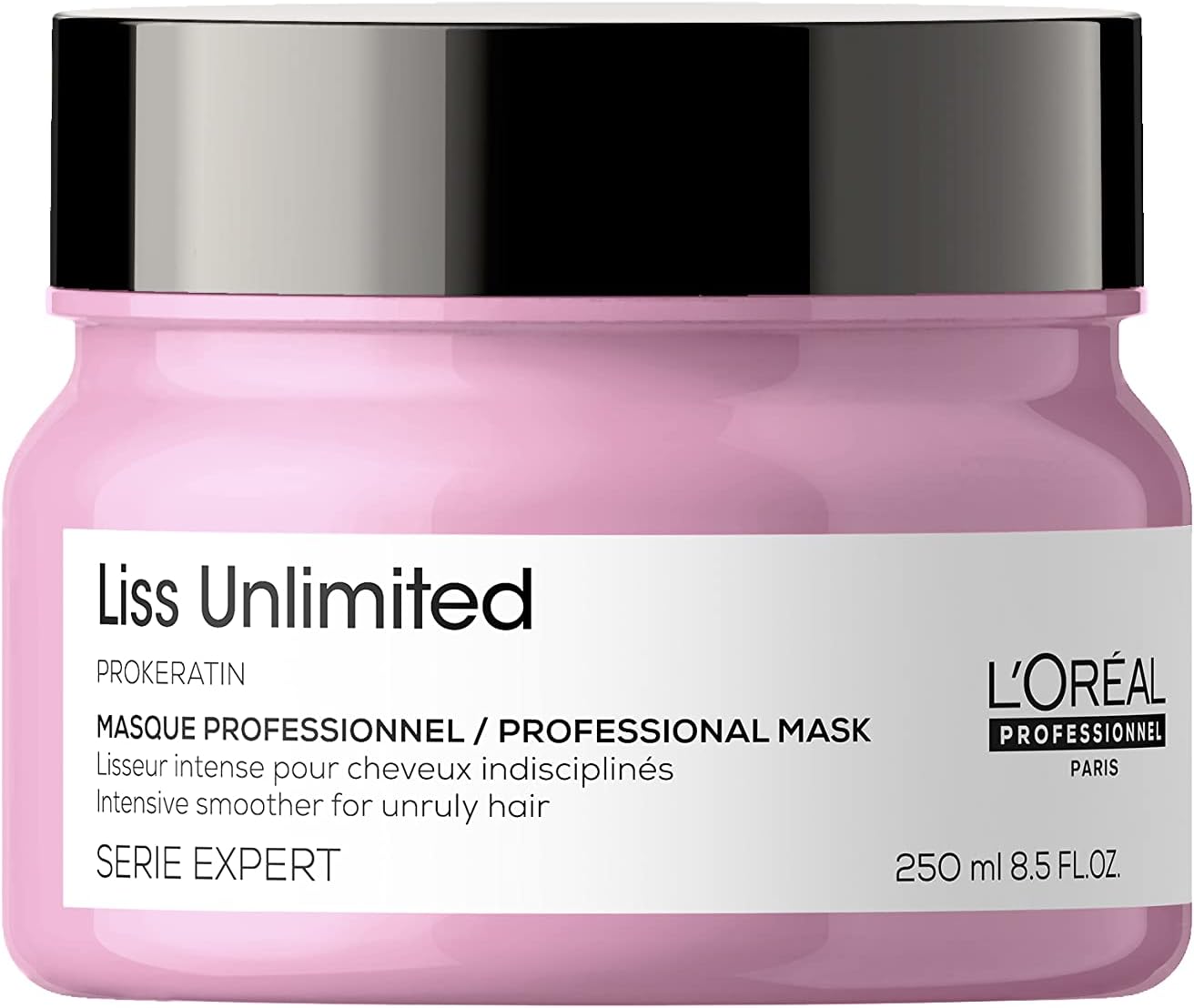 L’Oréal Professionnel Mask, For Rebellious And Frizzy Hair, Serie Expert Liss Unlimited, 250 Ml