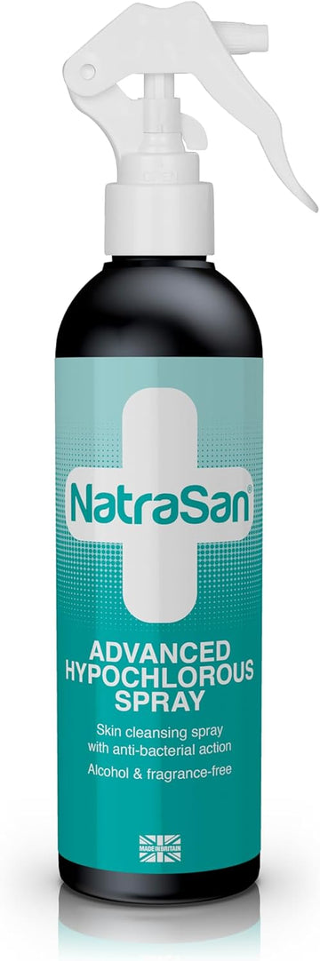Natrasan Advanced Hypochlorous Spray, Unmatched Cleansing To Soothe, Hydrate And Protect Your Skin. (250Ml)