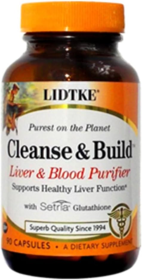 Lidtke Technologies Cleanse And Build Capsules, 90 Count : Health & Household