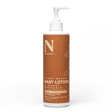 Dr. Natural Moisturizing Baby Lotion - Shea Butter Baby Lotion For Newborn And Kids - Body Lotion For Sensitive Skin - Almond And Mandarin - 16 Oz
