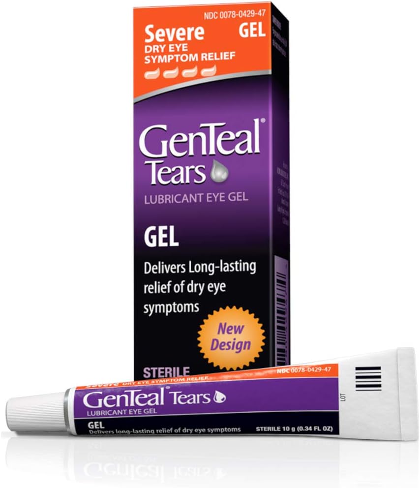 Genteal Severe Dry Eye Relief, Lubricant Eye Gel - .35 Oz : Health & Household