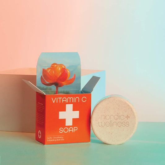 Nordic+Wellness Vitamin C Soap With Arctic Cloudberry - 4.3Oz Bar : Baby