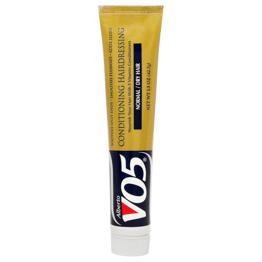 Alberto Vo5 Conditioning Hairdressing For Normal To Dry Hair - Hair Conditioner Styling Product - Smooths Frizz - Brightens Color - 1.5 Oz
