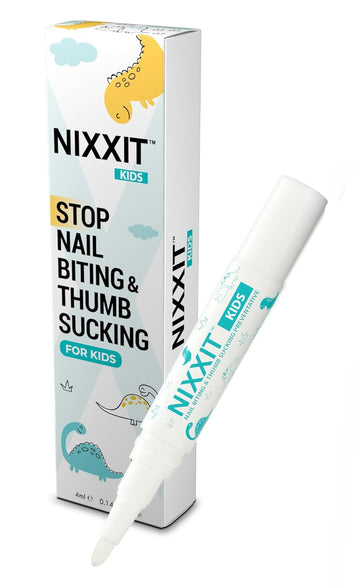 Nail Biting Treatment For Kids - Stop Thumb Sucking For Kids, Toddlers, Children - No Bite Nail Polish Pen - Non Glossy - Bitter Taste - Safe & Effective Solution