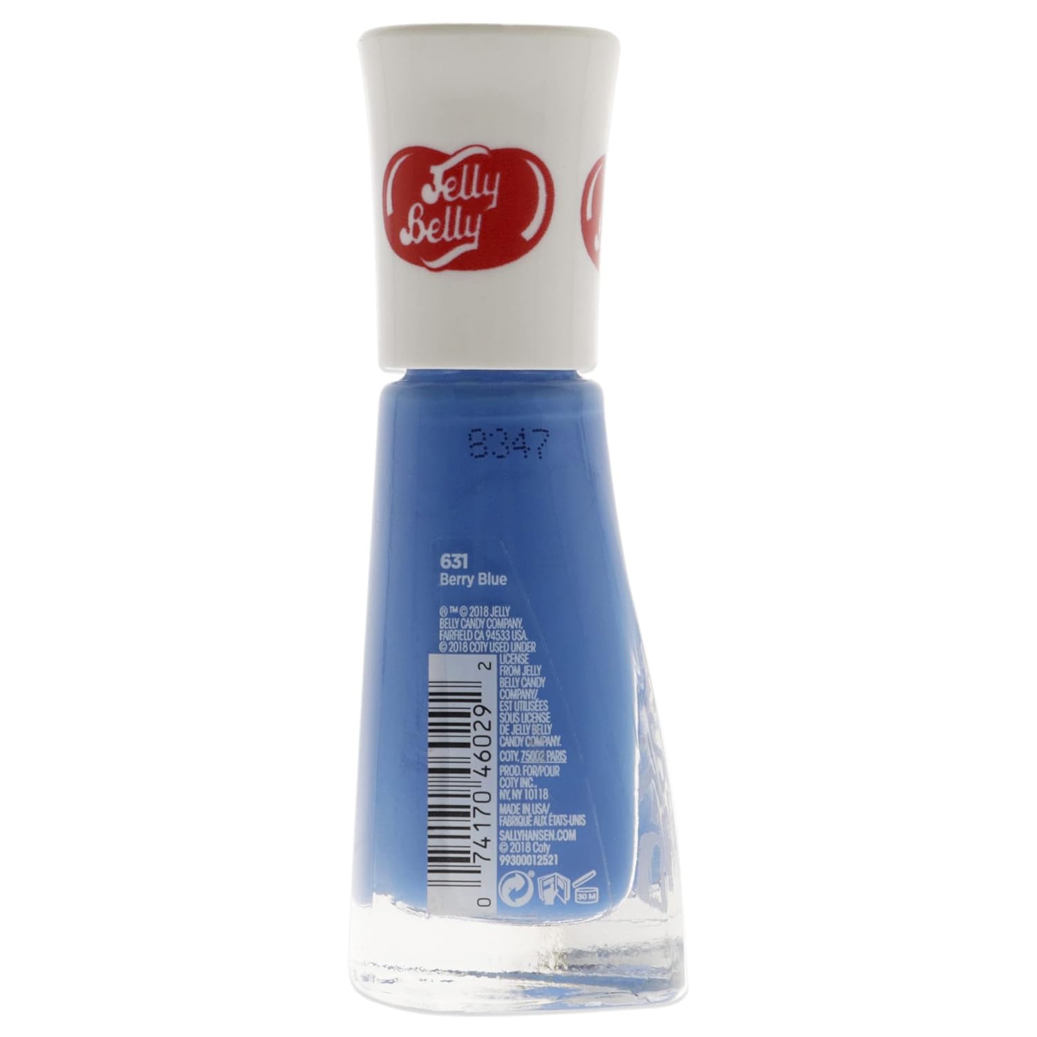 Sally Hansen Insta-Dri X Jelly Belly Nail Polish, Berry Blue, 0.31 Fluid Ounce : Beauty & Personal Care