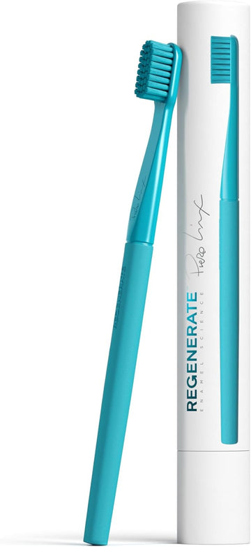 Regenerate Advanced Toothbrush For Advanced Enamel Care Ultra-Soft Antibacterial Filaments Designed By Piero Lissoni 1 Piece