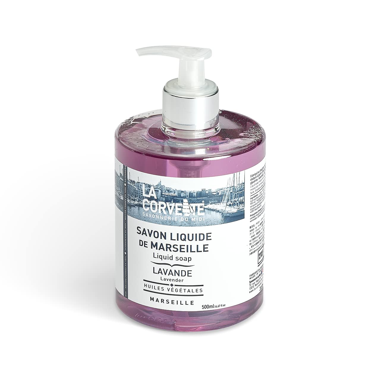 La Corvette Liquid Marseille Soap Lavender 500Ml : Beauty & Personal Care