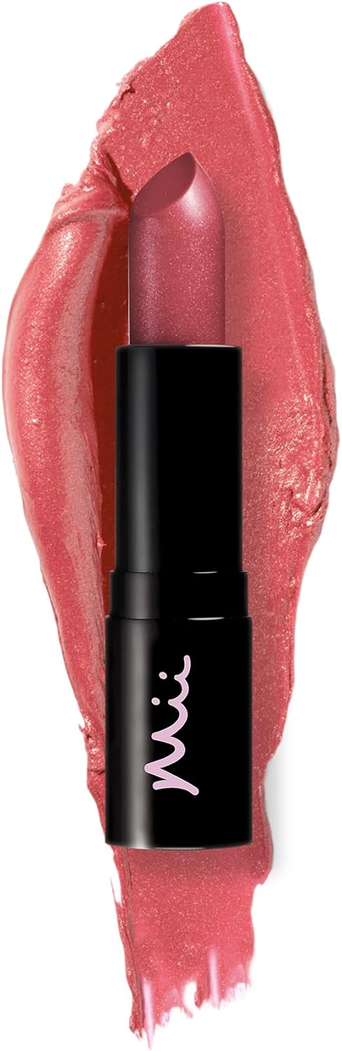 Mii Cosmetics Moisturising Lip Lover Long-Lasting Plump Lipstick | 16 Shades | Improves The Condition Of Your Lips & Delivers A Rich Colour And Sheen | Smile