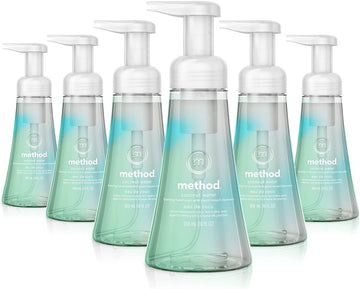 Method Foaming Hand Soap, Coconut Water, Biodegradable Formula, 10 Fl Oz (Pack Of 6)