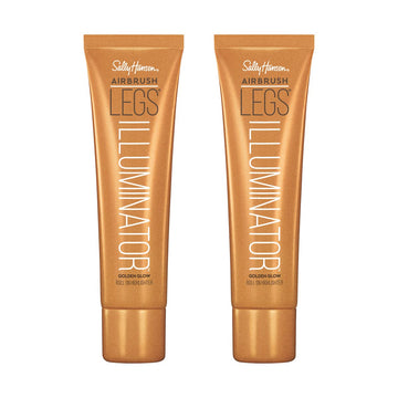 Sally Hansen Airbrush Legs® Illuminator™, Leg Makeup, Golden Glow, Easy Application, Flawless Looking Legs, Rollerball Applicator